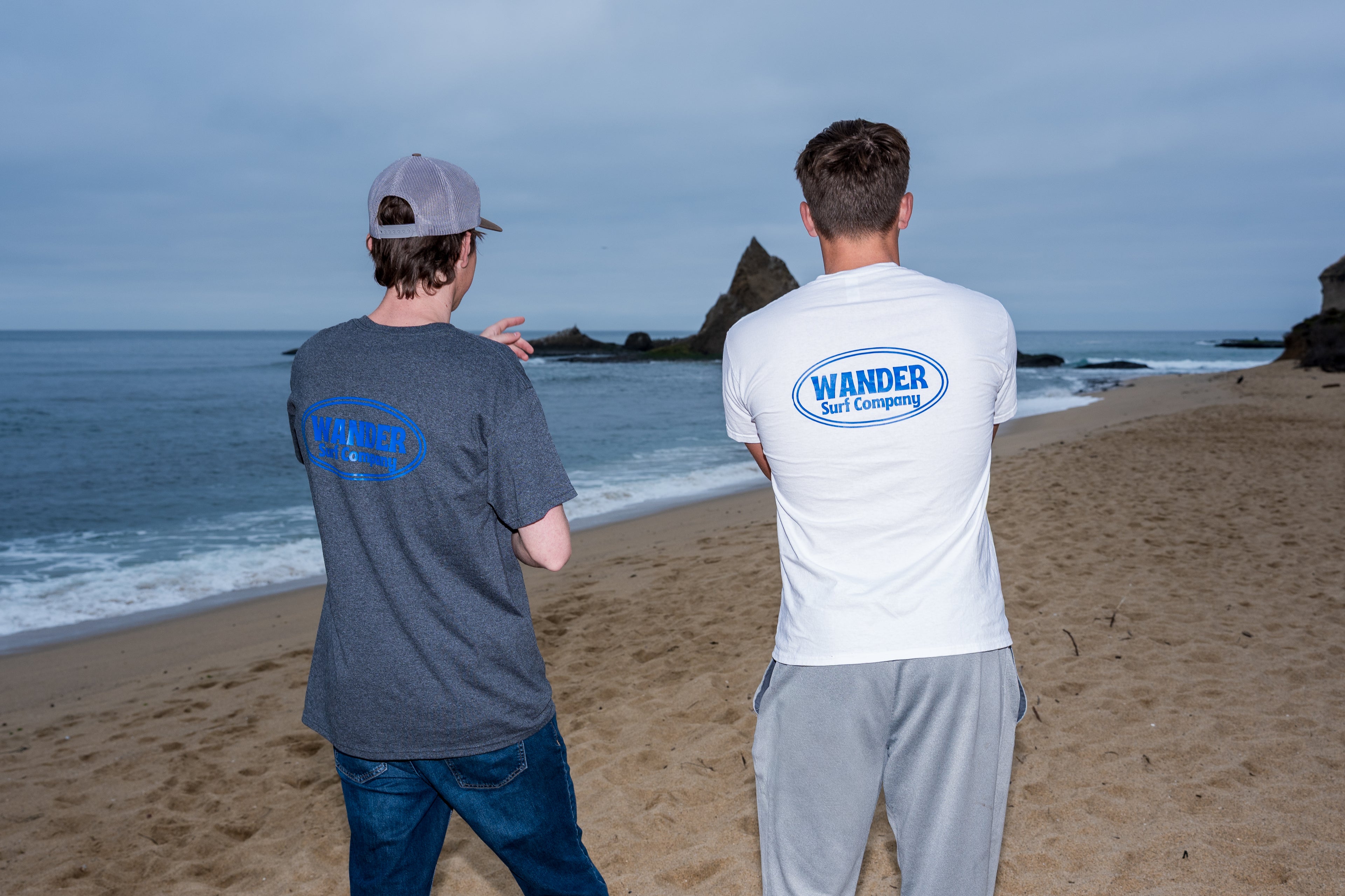 Gray Classic Logo T-Shirt