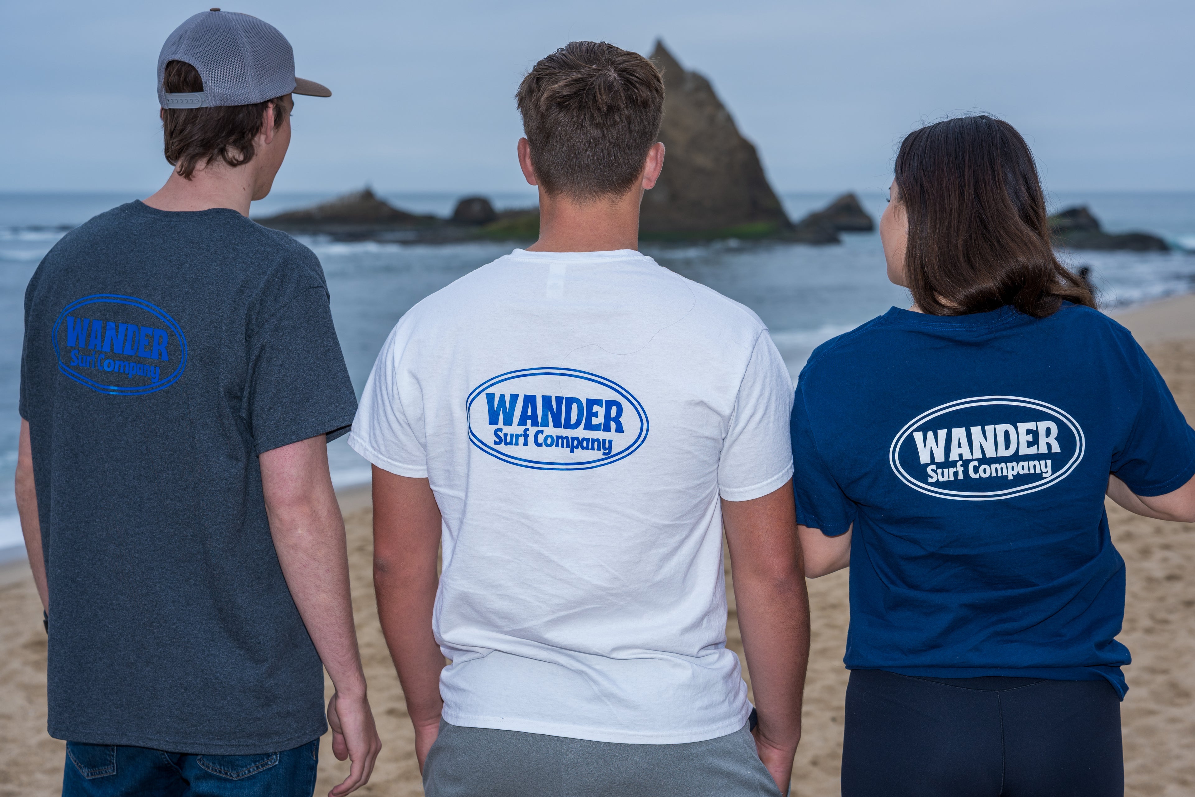 Gray Classic Logo T-Shirt