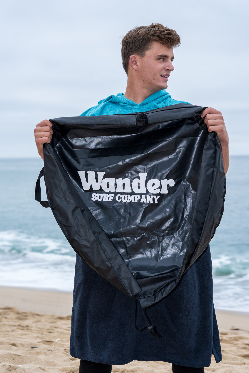 DryChange Mat and Wetsuit Bag -Black
