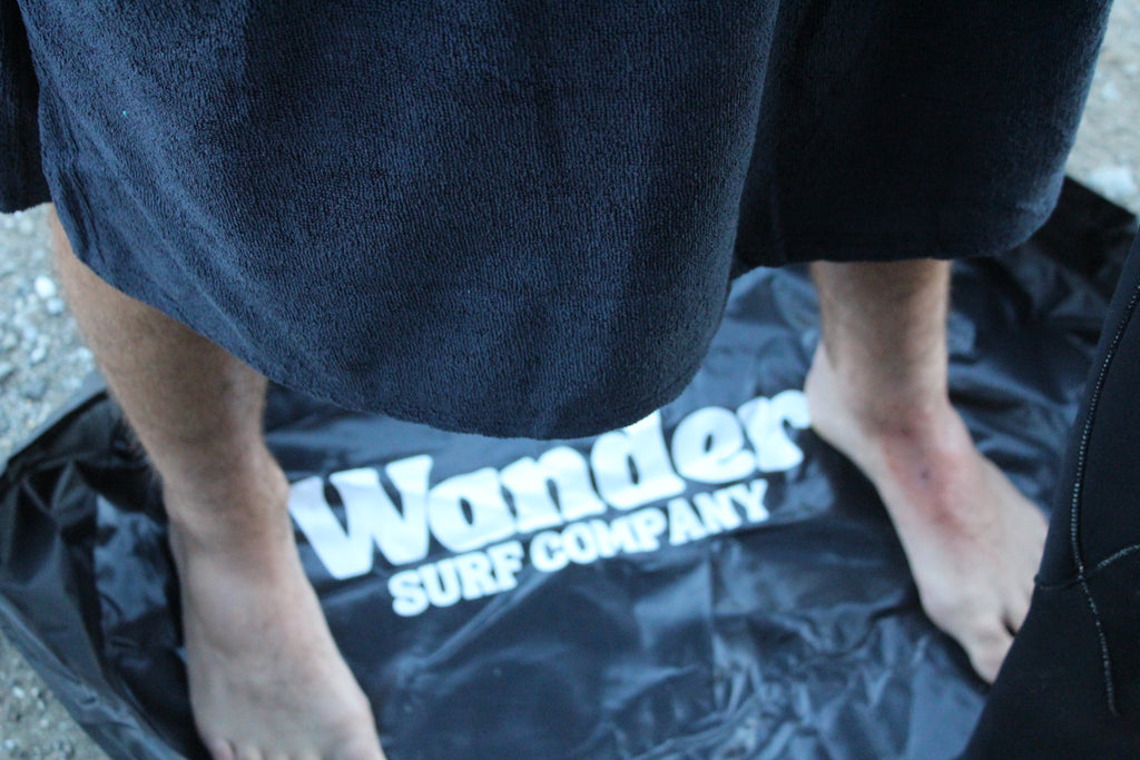 DryChange Mat and Wetsuit Bag -Black