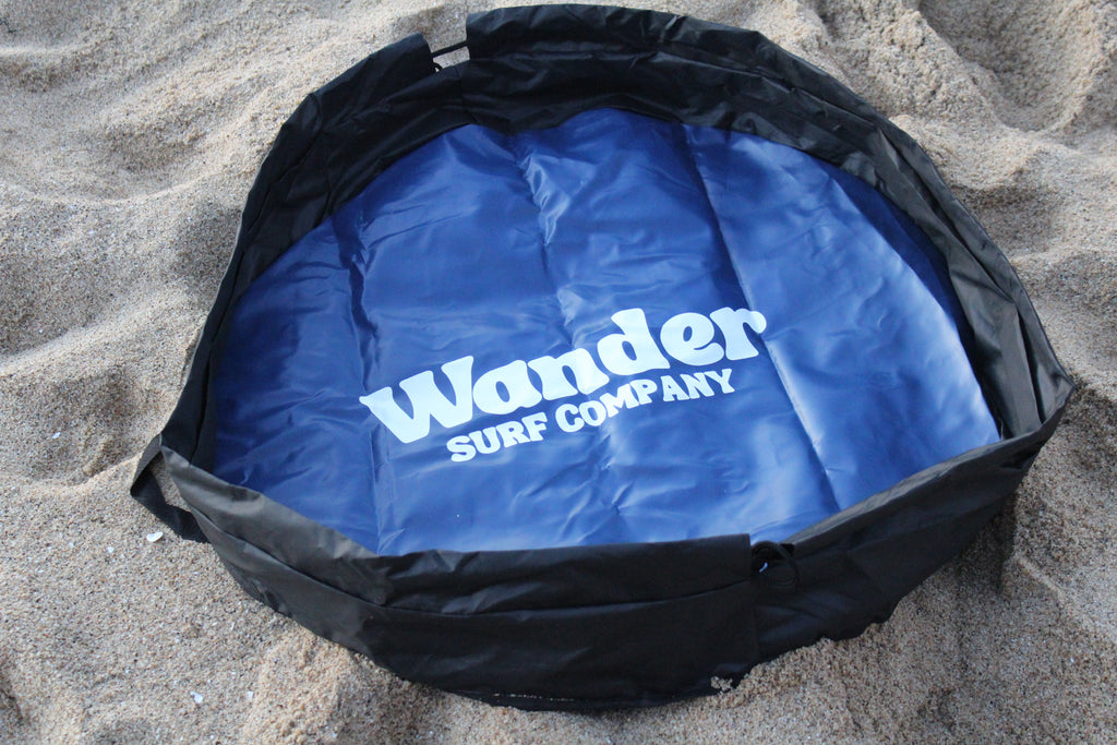 DryChange Mat and Wetsuit Bag -Blue